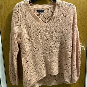 AE(american eagle)  dusty pink sweater legging fit